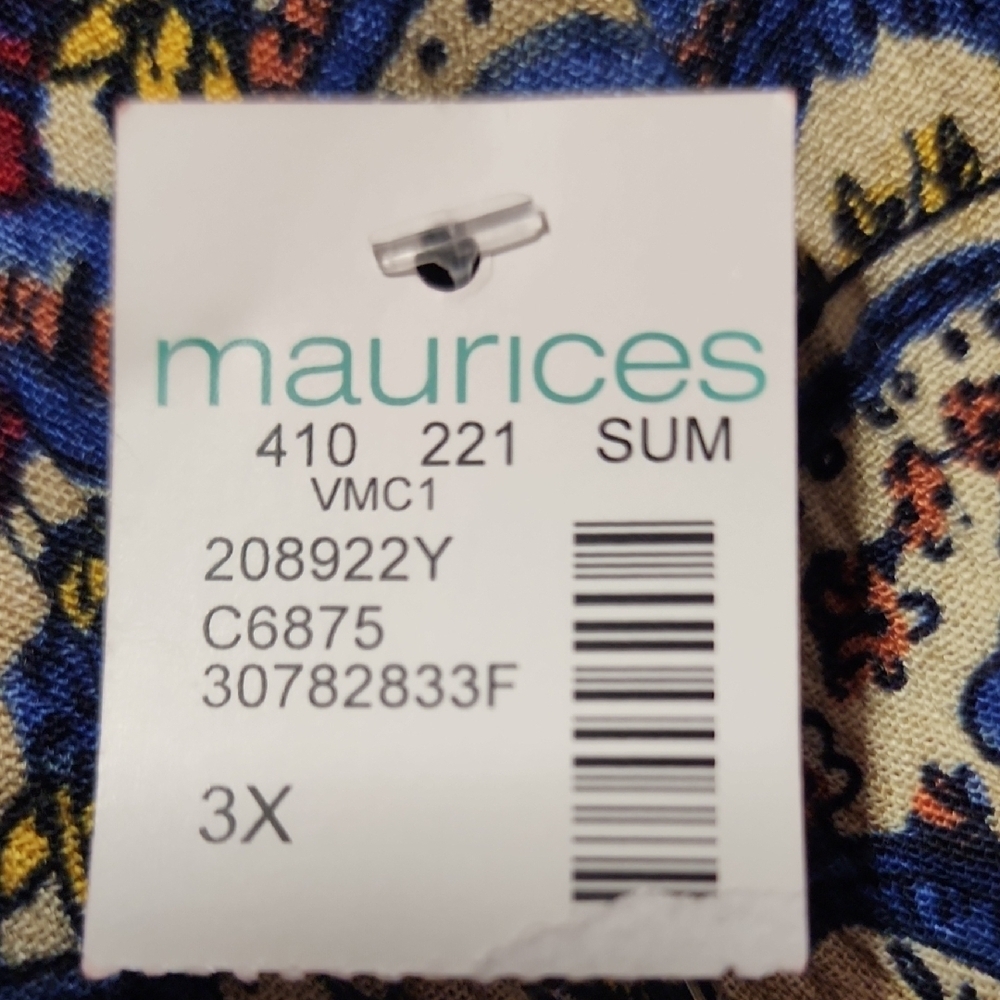 Maurices NWT Red Sleeveless Scoop Neck Sundress 3XL - Picture 10 of 11